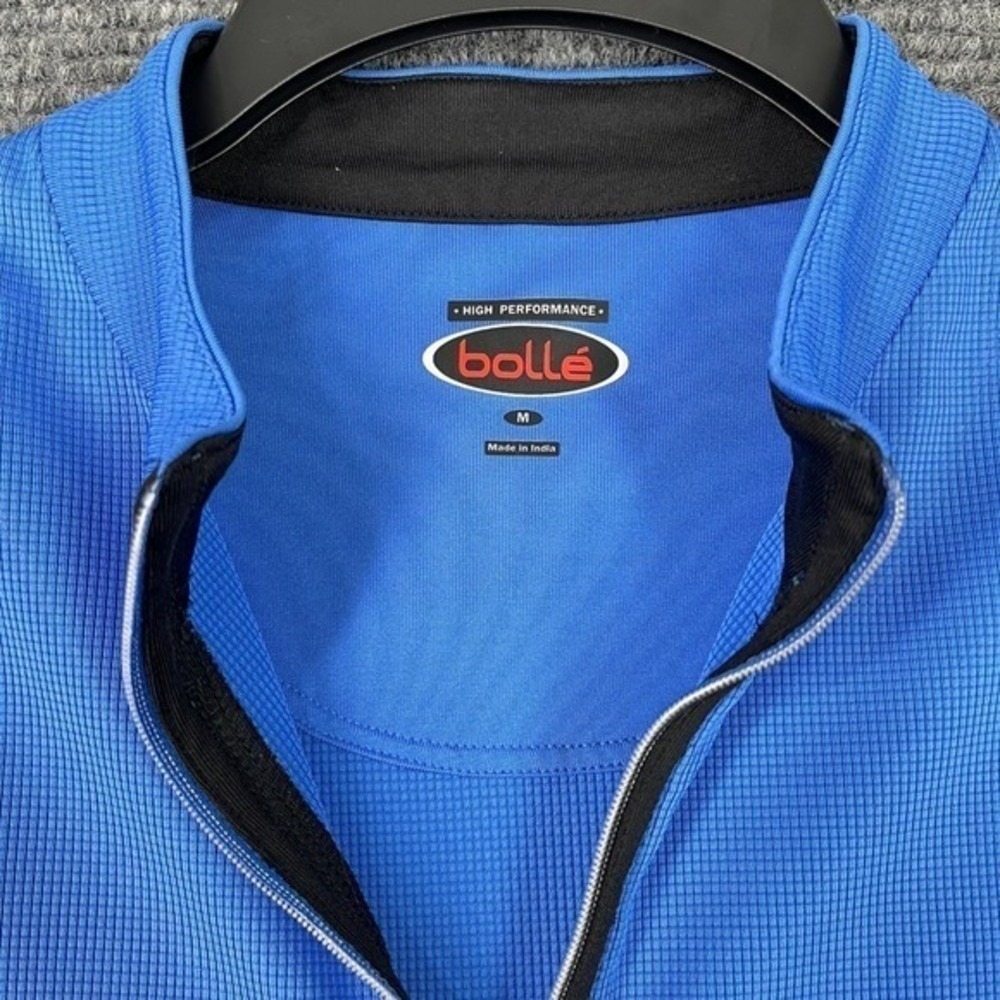 Bolle Womens Blue 1/4 Zip Pullov